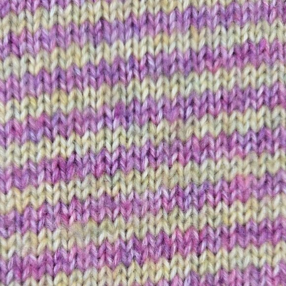 Cabi 4272 Harper Cape Pink Tan Striped Sweater No Armholes Barbiecore One Size - Picture 6 of 8
